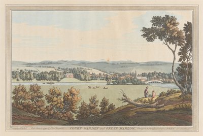 Court Garden and Great Marlow by Joseph Farington