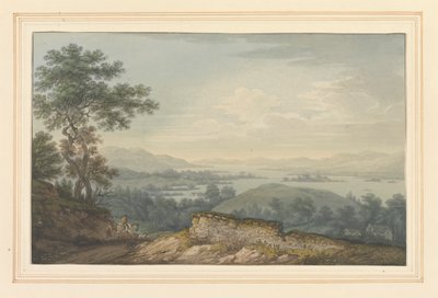 View over Windermere & Great Island by Joseph Farington