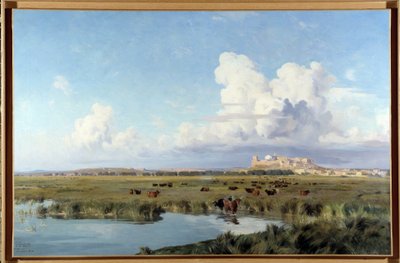 Landscape of Camargue by Joseph Garibaldi