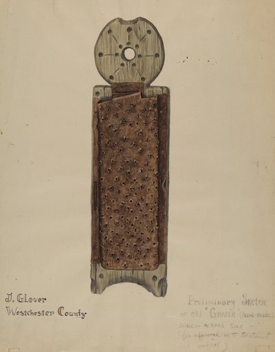 Handmade Grater by Joseph Glover