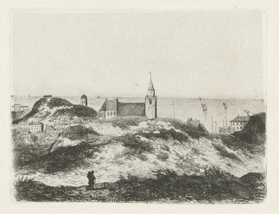 View of Scheveningen by Joseph Hartogensis