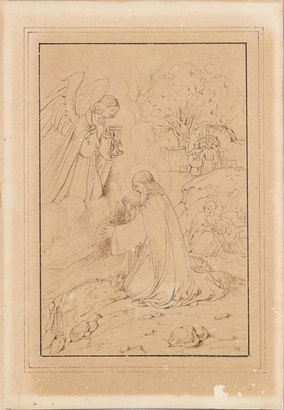 Christ on the Mount of Olives by Joseph Hasslwander
