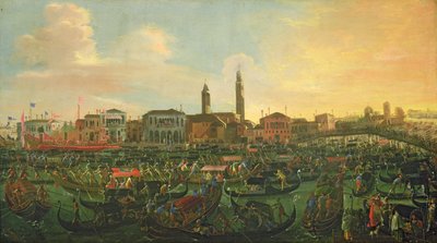 Regatta at Murano by Joseph Heintz der Jüngere