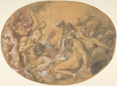 Satyrs and Nymphs, ca. 1599 by Joseph Heintz the Elder