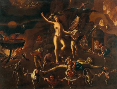 A Witchcraft Scene by Joseph Heintz the Younger