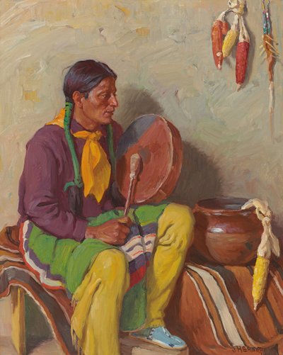 The Chant by Joseph Henry Sharp