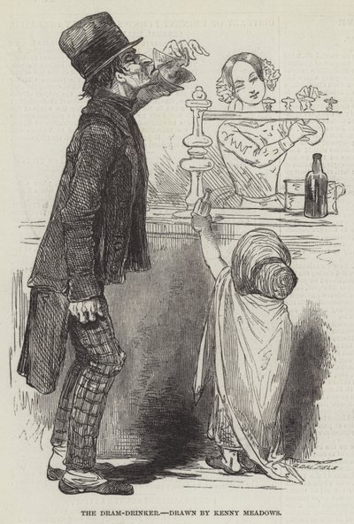 The Dram-Drinker by Joseph Kenny Meadows