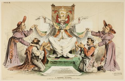 A Business Alliance by Joseph Keppler