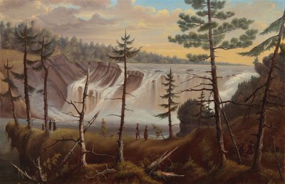 The Chaudière Falls by Joseph Légaré