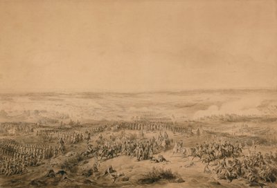 The Battle of Ocana, c.1844 by Joseph Louis Hippolyte Bellange