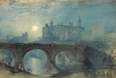 Alnwick Castle, c. 1829 by Joseph Mallord William Turner