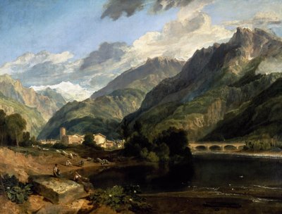 Bonneville, Savoy by Joseph Mallord William Turner