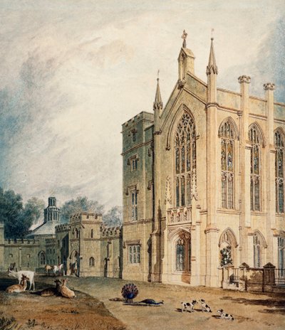 Cassiobury, West Front by Joseph Mallord William Turner