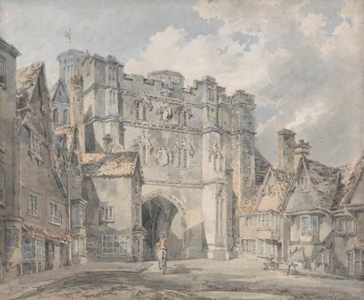 Christ Church Gate, Canterbury by Joseph Mallord William Turner