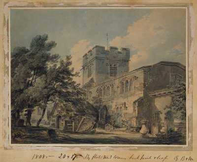 Finchley Church by Joseph Mallord William Turner