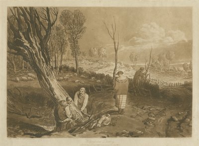 Hedging and Ditching, c.1860 by Joseph Mallord William Turner