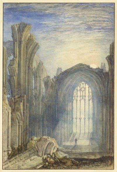 Melrose Abbey by Joseph Mallord William Turner