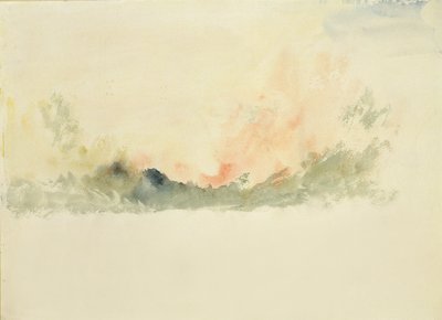 Sky Study by Joseph Mallord William Turner