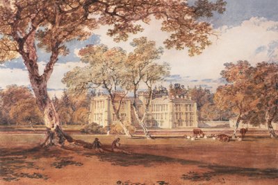 Towneley Hall by Joseph Mallord William Turner