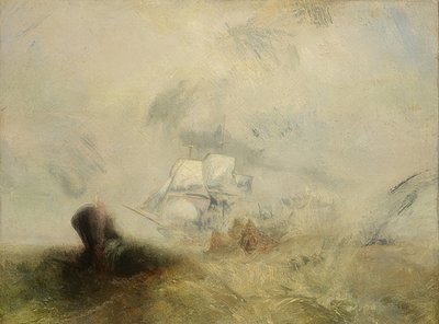 Whalers. c. 1845 by Joseph Mallord William Turner