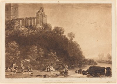 Dumblain Abbey by Joseph Mallord William Turner and Thomas Goff Lupton