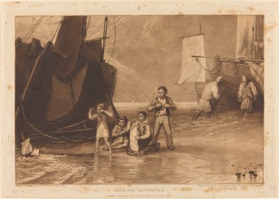 Marine Dabblers by Joseph Mallord William Turner and William Say