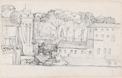 Roman Rooftops by Joseph Marie Vien