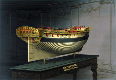 HMS Enterprise by Joseph Marshall