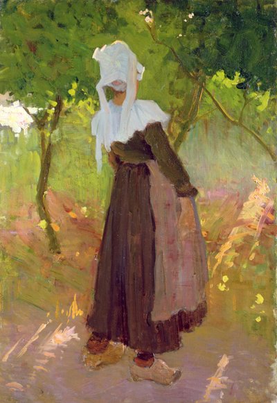 A Country Walk in Brittany by Joseph Milner Kite