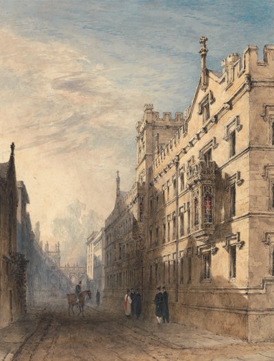 Exeter College, Oxford by Joseph Murray Ince