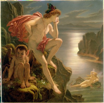Oberon and the Mermaid by Joseph Noel Paton