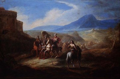 The Cavalry and their Prisoners by Joseph Parrocel