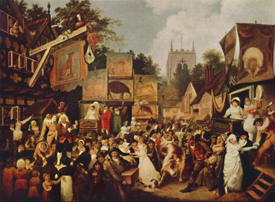 A Village Fair, 1942 by Joseph Parry