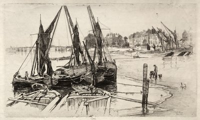 Chelsea, No. 1, 1886 by Joseph Pennell
