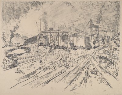 Early Morning, Miraflores by Joseph Pennell