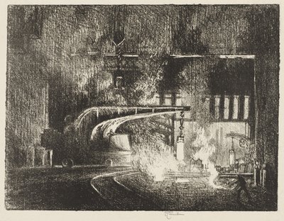 English War Work: The Perambulator by Joseph Pennell