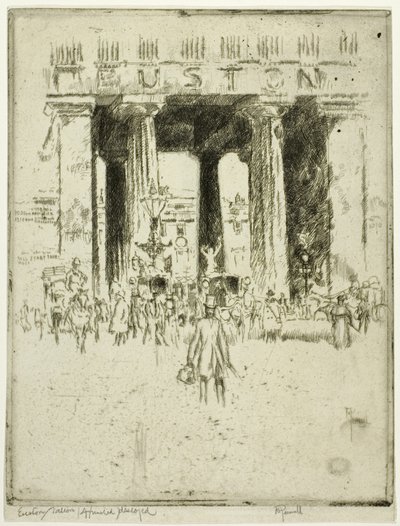 Euston by Joseph Pennell