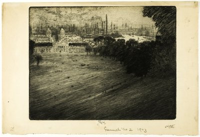 Greenwich Park, No. 2 by Joseph Pennell