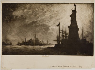 Hail America by Joseph Pennell