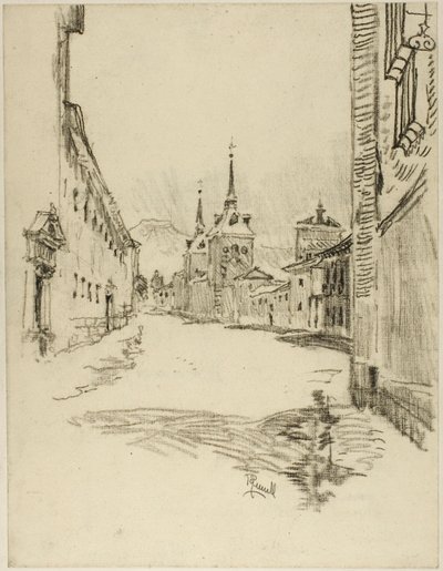 Its Streets are Wide and Silent by Joseph Pennell