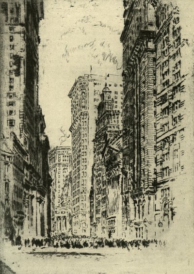 New York City by Joseph Pennell