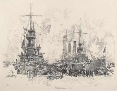 Ready for Service Again by Joseph Pennell