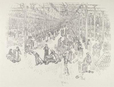 The Bay of the Thousand Girls by Joseph Pennell