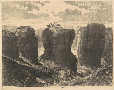 The Cliffs of the Trinity by Joseph Pennell