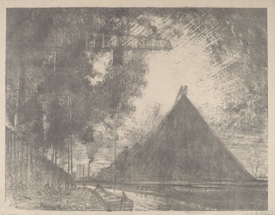 The Dump, Charleroi, 1911 by Joseph Pennell
