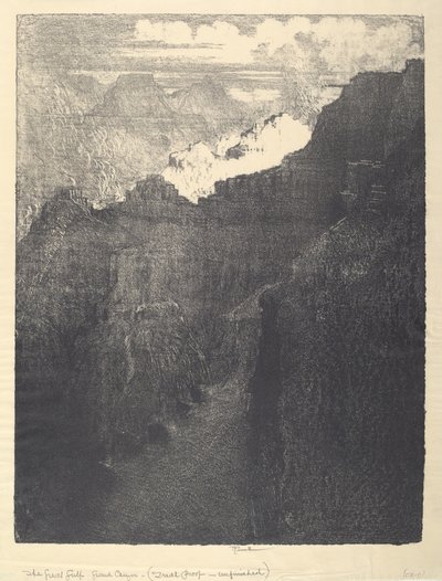 The Great Gulf by Joseph Pennell