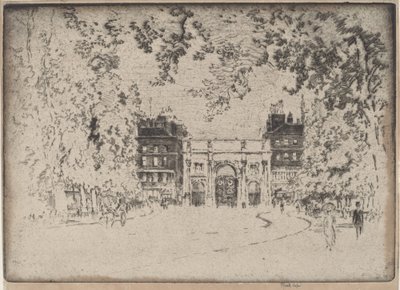 The Marble Arch by Joseph Pennell