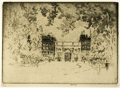 The Marble Arch by Joseph Pennell
