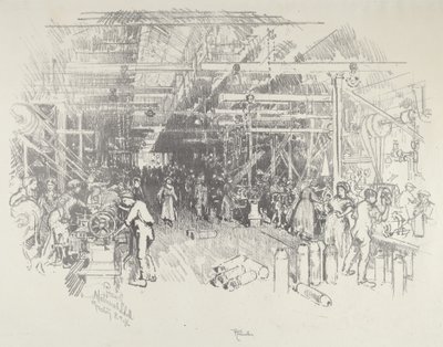 The Shell Factory by Joseph Pennell
