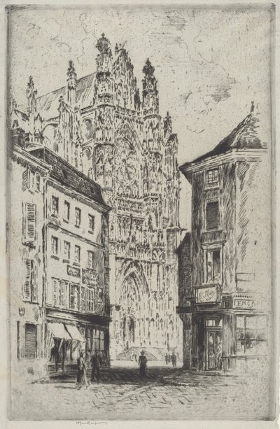 The Transept, Beauvais by Joseph Pennell